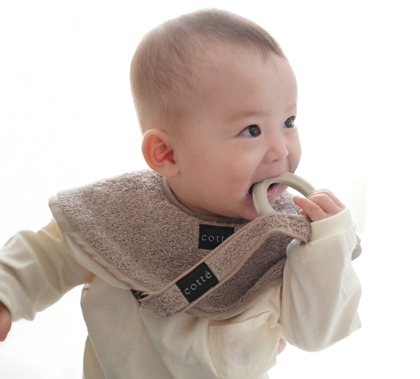 今治タオルまるふわスタイ＆マルチホルダーセット　モカ