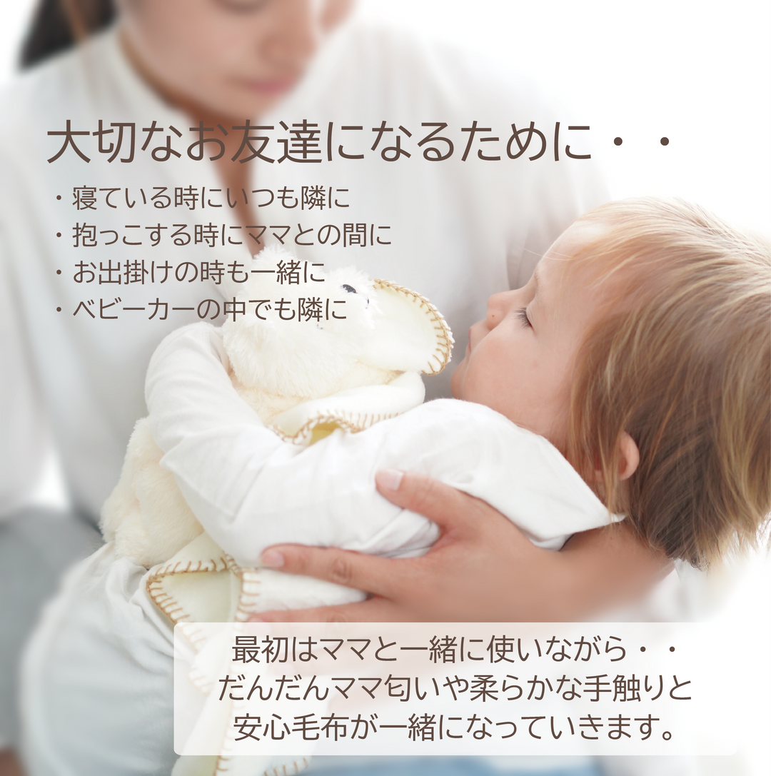 ふわモコ安心毛布 ベア ブラウン ポーチ – DEIGO